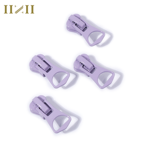 Exquisite Metal Resin Zipper Slider for Bags Clothes Accessories 5# Candy Colors Zipper Puller Head