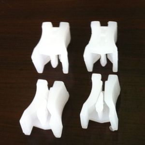 PE Excellent Quality Custom Easy-to-Replace Eco-Friendly Rugged Sustainable PVC Plastic Zipper Slider Header