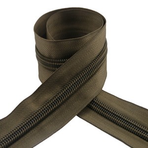 High Quality Open-End Nylon Zipper with Durable Plastic Sliders for Clothing Bag Decoration Zipper Sliders Product