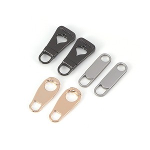 Wholesale Rich Zipper Custom Logo Auto Lock Two Way Metal Zinc Alloy Zipper Slider