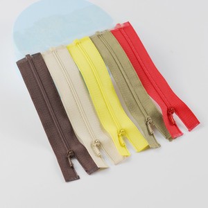 Wholesale Custom Length #3 #4 Closed End Invisible Nylon Zipper Fabric Tape Invisible Zipper for Skirt