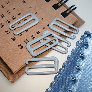 Fashionable Stainless Steel Zinc Quality Alloy Hook Ring Hook and Buckle Swimwear Underwear Accessories for Bra Strap Sexy Style