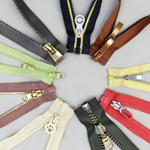 Customized Open-End Zinc Alloy Metal Zipper Slider Auto-Lock Double Head for Home Textile Garment Use Available for Bulk Order