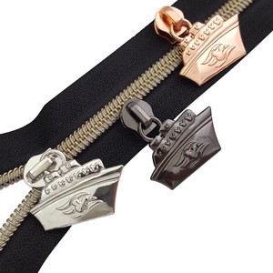 Hot Sale Custom Metal #5 Auto Lock Zipper Slider and Puller for Nylon Zippers