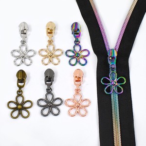 Deepeel ZT028 5# Garment Hardware Bag Zinc Zipper Pull Accessories Clothes Nylon Zipper Slider