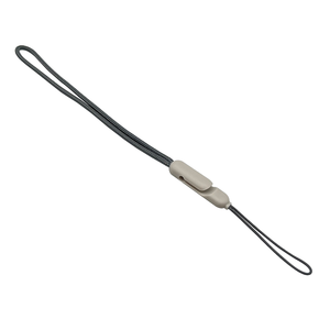 Hot Selling Custom Size Plastic Lanyard with Zipper Slider Anti-Lost Rope for Apple Earphones Airpods Pro 2 Bluetooth Headset