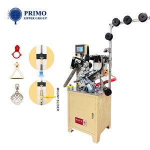 Zipper Auto Slider Mounting Machine Nylon Zipper Making Machine Slider Insert Machine for Efficient Zipper Production