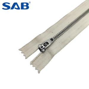 For SAB Cotton Zipper Close-End Zipper for Garments for Pants of Any Lengths