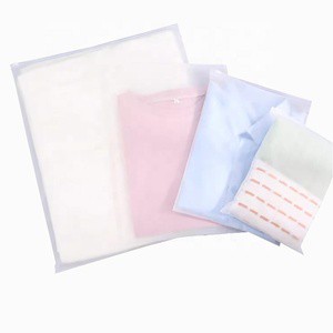 Frosted Plastic Bags for Pants Towels Clothing Shoes Storage with Slider Closure Zipper Apparel Bags for Shirts Socks Underwear