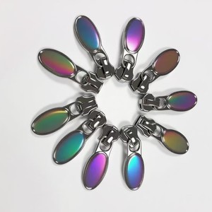 OEM Acceptable Zipper Metal Slider Puller Popular Wholesale Customized 3#5#8# Zipper Slider Suitable For Nylon Zipper Handbags