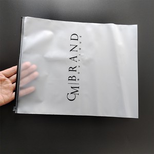 Zipper Pouch Storage Bags for Clothes T-Shirts Swimwear Shoes Custom Logo Frosted Surface for Industrial Use-Screen Printing