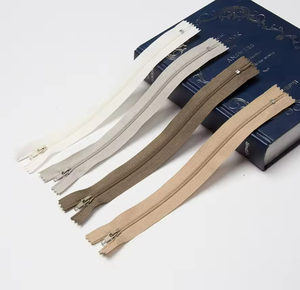 Multi-color Fancy High Quality Woven Tape Nylon Zipper Closure Self-locking Slider Custom Length Pants Home Textile