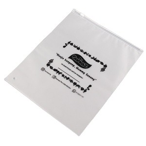 Custom Logo Waterproof PVC Plastic T-Shirt Underwear Socks Zip Lock Self Sealing Packaging Bags