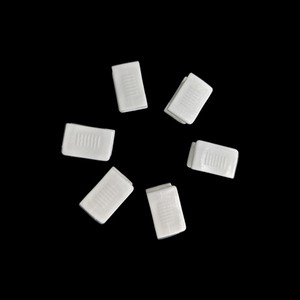 Source Factory Zipper Pull Tab Head, Eco-friendly Sliding PE Plastic Zipper Slider (for Packaging Bags)