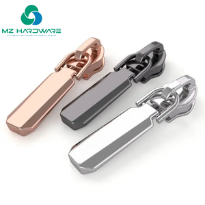 High Quality Eco-Friendly Metal Waterproof Zipper #5 Slider With Custom Logo Pulley Puller Zipper for Purses