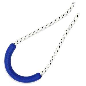 Custom Blue TPU Rectangle Pattern Badminton Backpack with Durable Plastic Pull String New Zipper Sliders for Outdoor Use