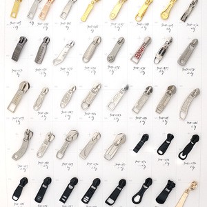 Custom Logo New 5 Metal Zipper Pulls Zipper Head Zipper Slider