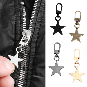 High-Quality Star-Shaped Removable Alloy Zipper Slider for Convenient Use