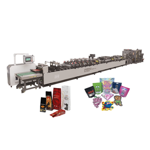 Custom Automatic Small Ldpe Slider pp Plastic Zipper Snack Pouch Bag Making Machine China