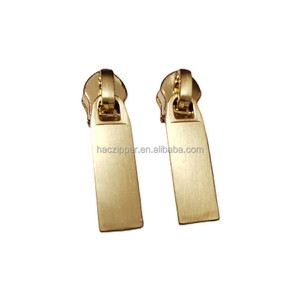 Different Brushed Color Pulls for #5 Nylon Zipper