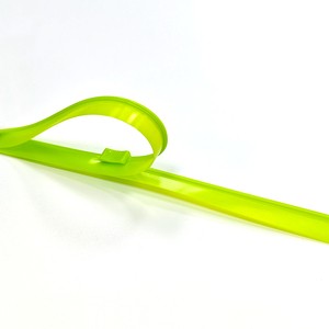 Plastic PE Zippers in Stock for Wholesale, with Concave-convex Flanged Pull Stationery Bags and Waterproof Self-sealing Strips