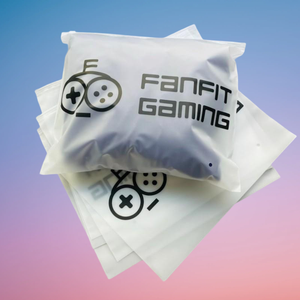 Custom Printed Logo T-shirts & Hoodies Resealable Matte Frosted Zipper Bags for Clothing Packaging-Use for Socks & Shoes