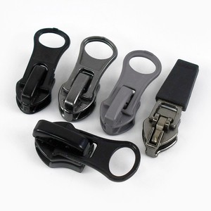 Meetee ZT010 5# DIY Bag Sewing Zipper Slider Alloy Auto-Lock Decorative for Nylon Waterproof Zips Tape for Garments Jacket