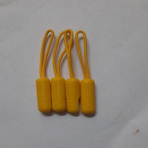 Wholesale Nylon Zip Accessories String Cord Slider Puller for Bags Pouches Tents Clothing-Durable Rubber Rope for Garments