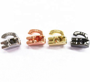 SBS 5# Metal Single Head Backpack Slider Plated Tent Zipper Pull Zinc Alloy Zipper Slider