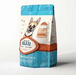 Custom Design Digital Printed Flat Bottom Box Pouch Low MOQ Matte Recyclable Pet Food Container with Recycled Materials