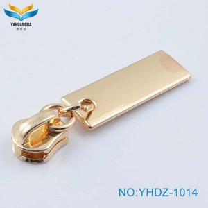 YHD Fashion Metal Zipper Slider In Hardware