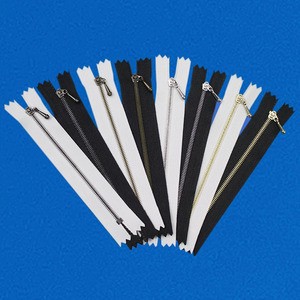 Wholesale Size 0# Metal Brass Teeth Open End Zipper for Doll Clothing Mini Zipper