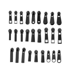 Ready Stock 3# 5# Metal Zipper Pull Logo Bag Zipper Head Puller Garment Metal Zipper Puller Slider