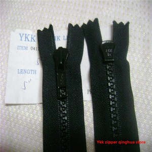 Genuine for YKK No. 5 Resin Closed-End Zipper 13cm Auto Lock Slider Model VSC-56 for Jackets Down Bags Shoes