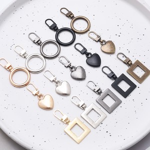 High-quality Custom Golden Zipper Slider Dismountable Sliver Handles Zipper Head