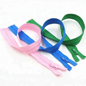 Wholesale CBS Brand No.5 Derlin Resin Waterproof Zipper Open End with Premium Quality Custom Color Factory Direct Sale