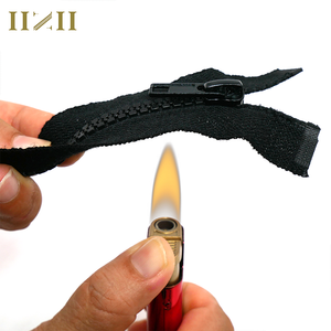 IIZII Factory Direct Fire Suit Zipper High Strength Aramid Material Plastic Fireproof Open-End Type