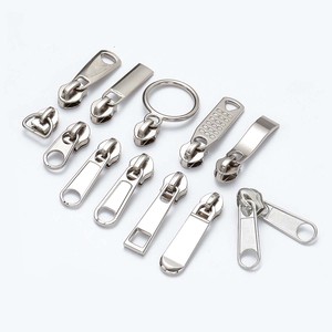 Wholesale Zipper Head Puller Zinc Alloy Customized Pull Zipper Sliders for Bag