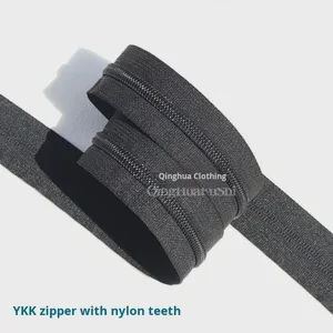 For YKK No. 3 No. 5 No. 8 No. 10 RC Nylon Code Special Zipper for Garment Plastic Packaging Bag Tent Use
