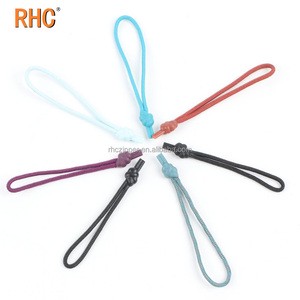 RHC Custom Zipper Pull Cord Orange/Purple Durable Nylon Reflective Outdoor Gear for Jackets and Bags