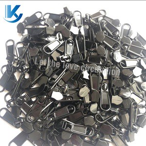 Customizable Reversible Zipper Slider for Handbags and Garments Metal (Brass and Zinc) Non-lock Puller Head for Bags