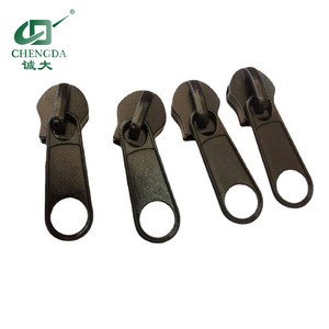 Factory Customized Logo High quality Metal Zipper Puller and Slider for Metal Zipper