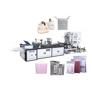 Full Automatic HDPE LDPE Zipper Side Sealing Cutting Slider Zip Lock Bag Making Machine Zipper Plastic Bag Making Machine