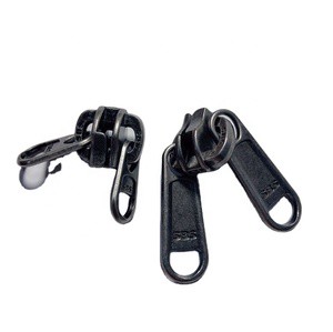 High Quality Custom Logo SBS5# Nylon Zipper Slider Fashion Clothing Tents & Pull Bags Wholesale Supply Metal Zipper Slider