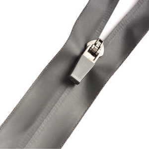 5# Nylon Waterproof Zipper with Metal Pull Tab Open-End Injection Code for Outdoor Jackets Bags Garments Shoes Home Textiles