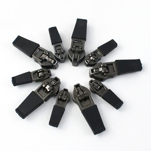 Deepeel BD0615# DIY Sewing Bag Zippers Waterproof Nylon Zips with Reverse Installation Invisible Zipper Sliders Metal Head Pulls