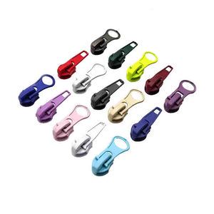 Custom logo Auto Lock Metal Zipper Sliders Size 5 Puller