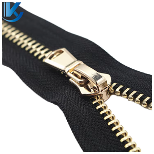 Factory Direct Sales Wholesale Metal Zipper Open End Customized Puller High-quality Zipper for Jacket Bags