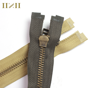 High Quality Custom Zipper Slider for Bags Garments Shiny Silver Open-End Sliders for Metal Jacket Hoodie