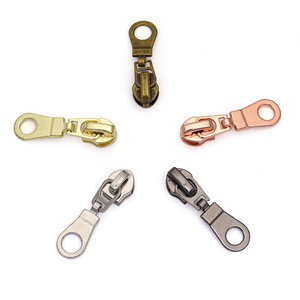 Wholesale Hardware 5# Zippere Puller Metal Pull Slider Purse Handbaglogo Blanks Pull Slider Tags Design for Suitcase